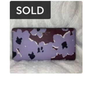 NWT Kate Spade Large Slim Bifold Wallet